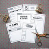 Recorded Journaling Cards no.3 (Digital)