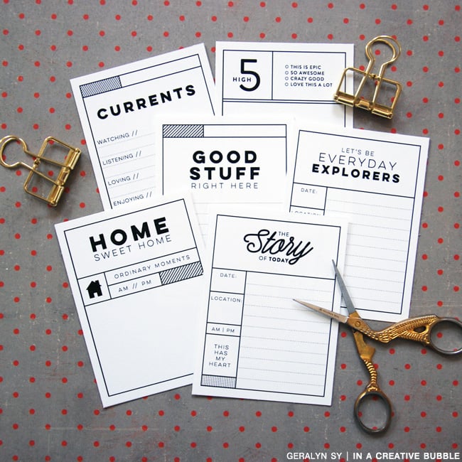 Image of Recorded Journaling Cards no.3 (Digital)