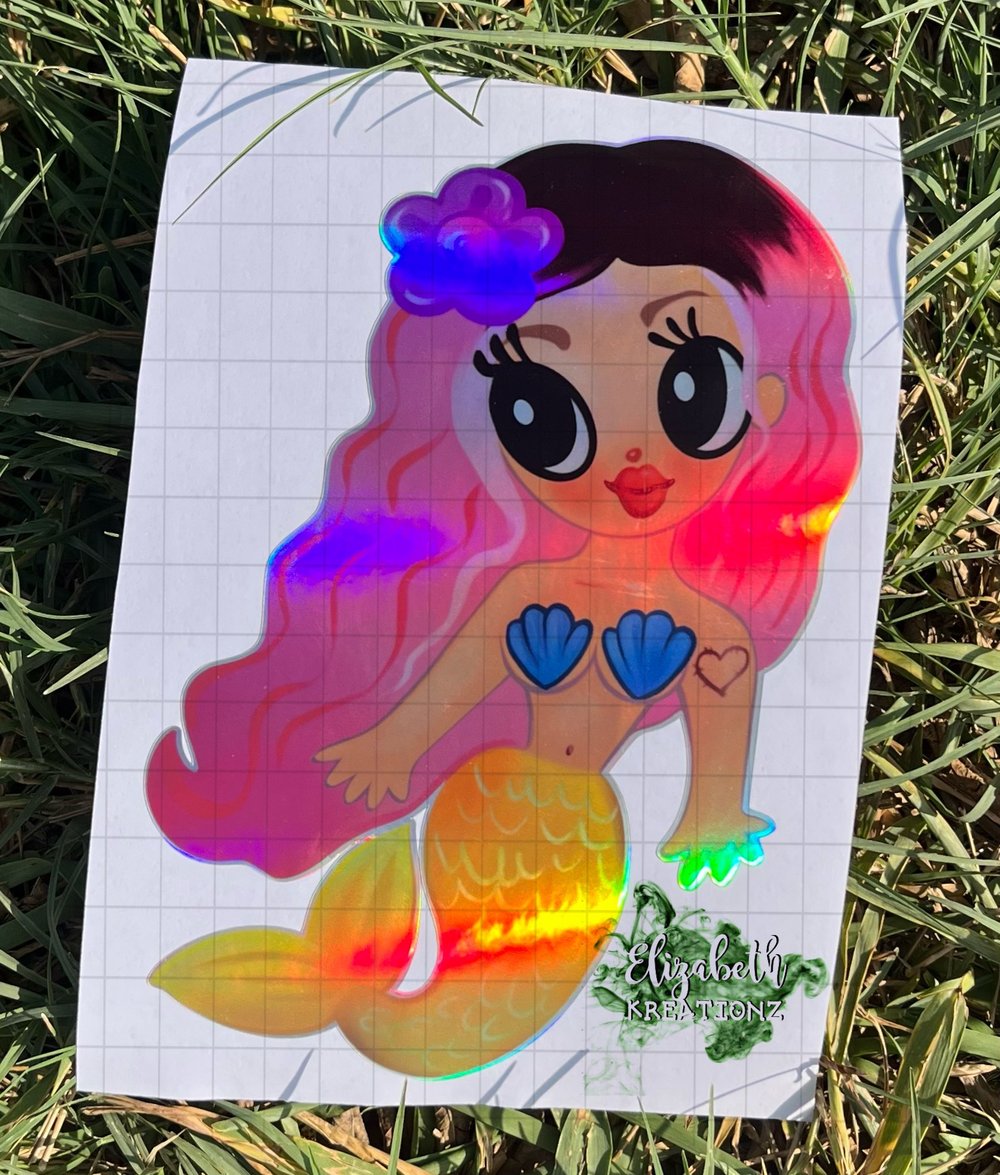 MSB Sirena Holographic Car Decal