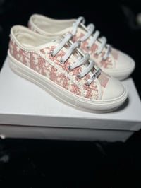 Image 1 of Dior Pink Sneakers 