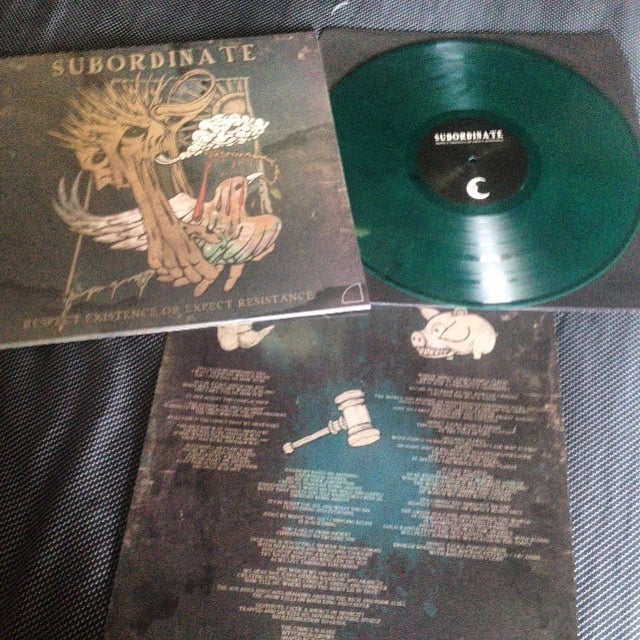 Image of Subordinate - Respect Existence or Expect Resistance LP 