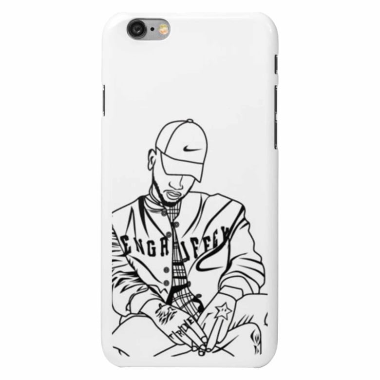 Image of Bryson Tiller pen griffey Apple IPhone + Samsung Galaxy Cell phone Case // trapsoul