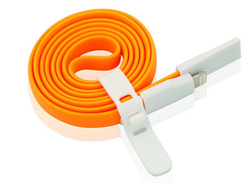 Image of Sok Basic iPhone charging cable | Orange