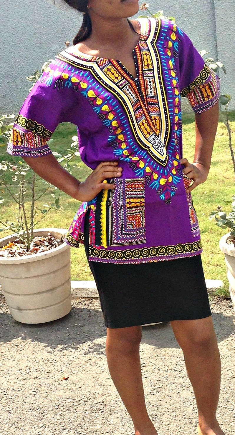 Image of Unisex Dashiki Top 