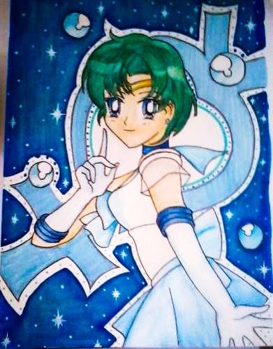 Image of Sailor Mercury Fanart