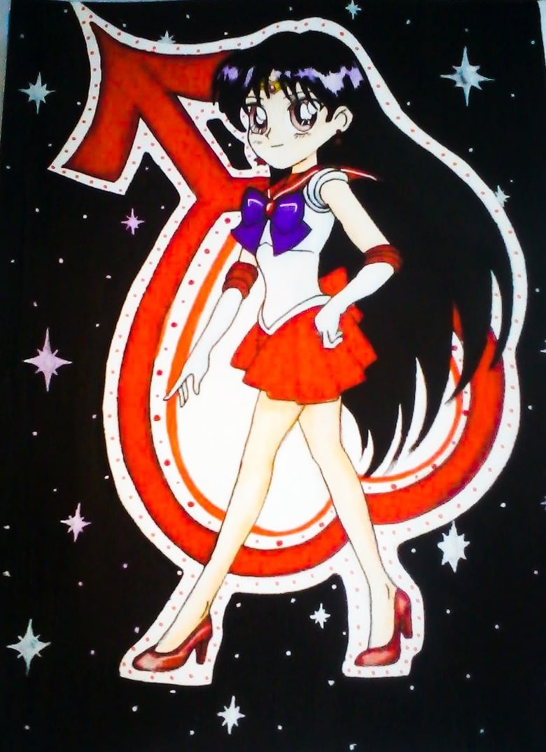 Image of Sailor Mars Fanart
