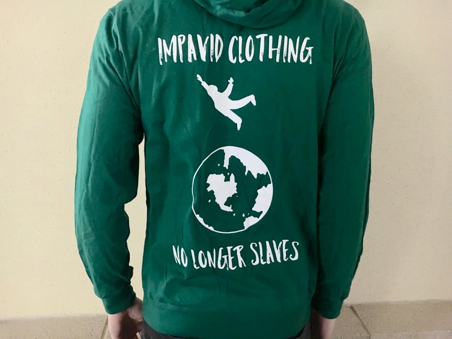 Image of Classic Impavid Logo Zip (Green) 