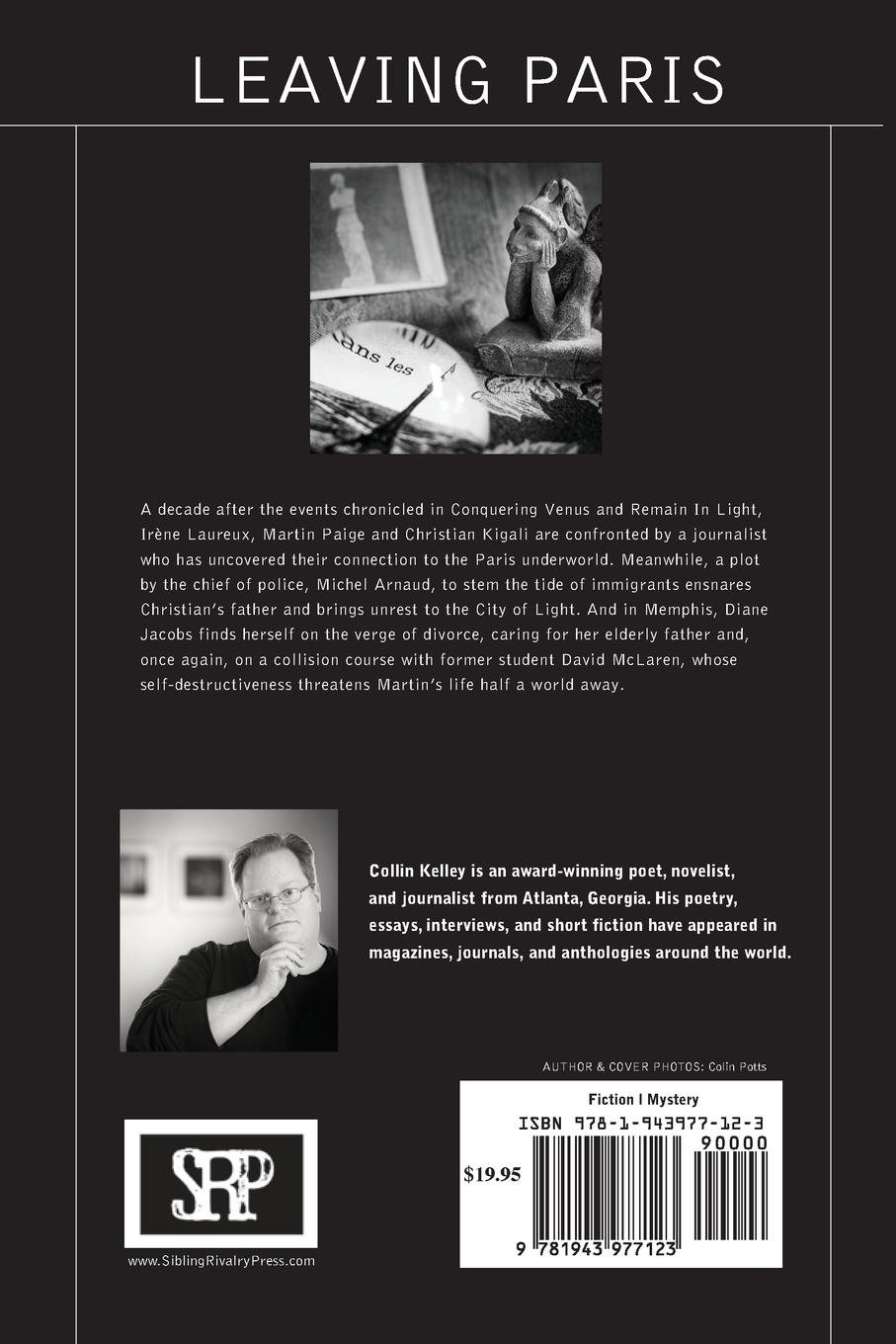 Image of Leaving Paris: The Venus Trilogy Book Three by Collin Kelley