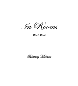 Image of In Rooms 2014-2015 Photobook PreSale