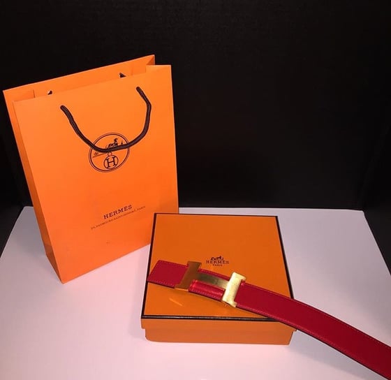 Image of 18K GOLD HERMES BELT