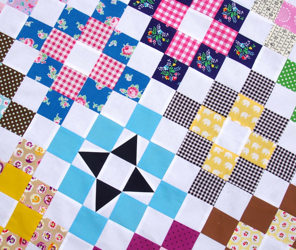 Image of Scrappy Day Trip Quilt Pattern (PDF FILE)