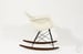 Image of Eames Herman Miller Off white Parchment rocker chair original