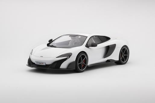 Image of 1:18 - McLaren 675LT Silica White - 10% Prre-Order Special - Regularly $135.00
