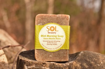 Mint Morning Soap - Sol  Beauty