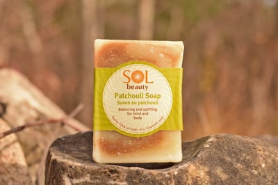 Patchouli Soap - Sol  Beauty