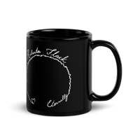 Image 1 of Eternally  - 11oz Black Glossy Mug 