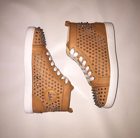 Image of CHRISTIAN LOUBOUTIN HAZELNUT "NOISETTE"