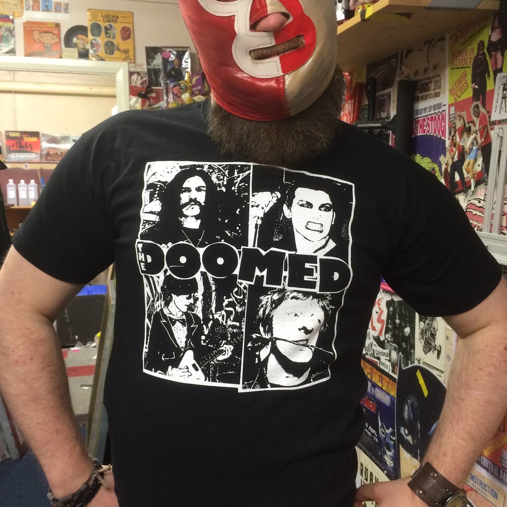 THE DOOMED The DAMNED MOTORHEAD LEMMY T SHIRT