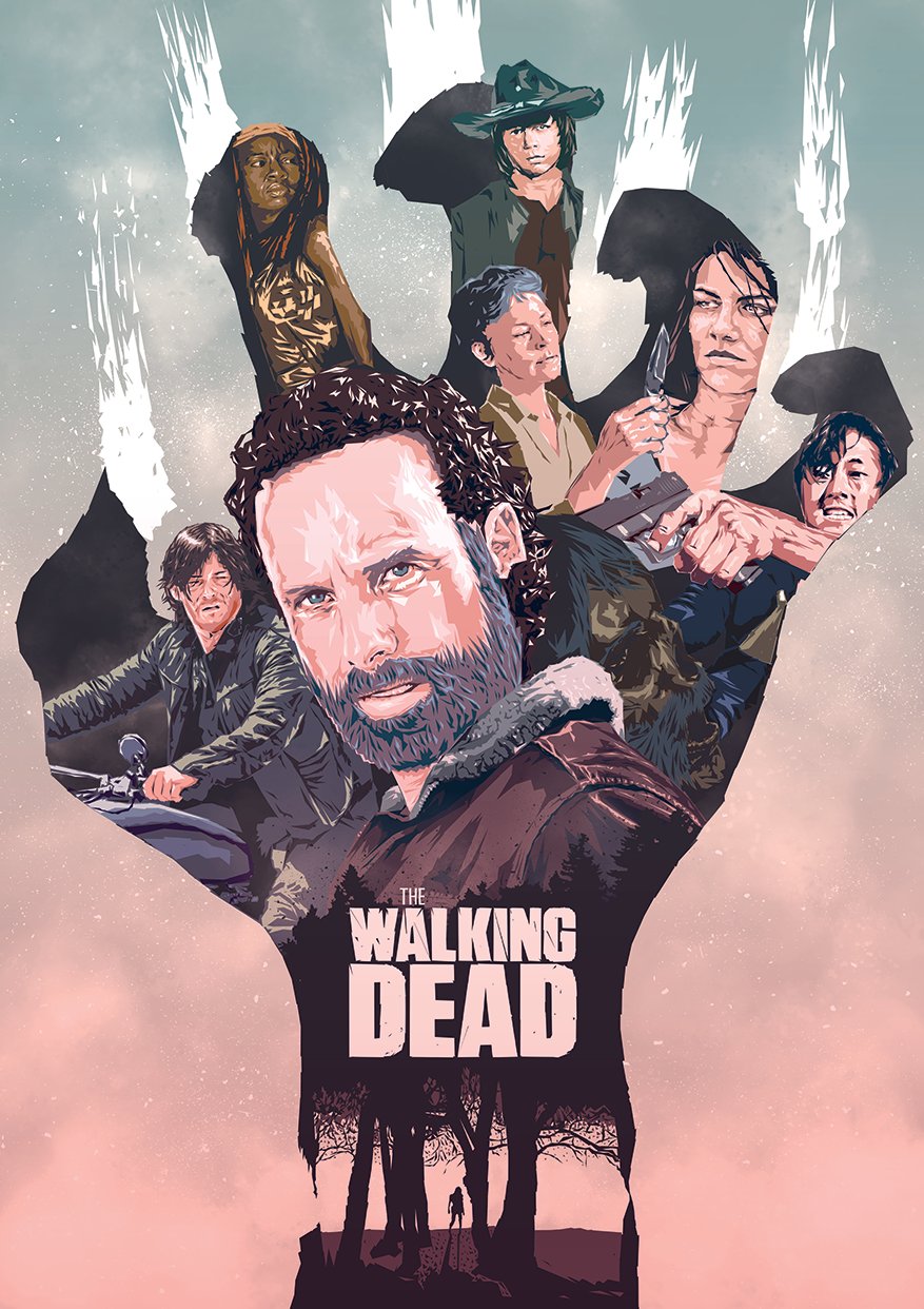 Image of The Walking Dead (23x33")