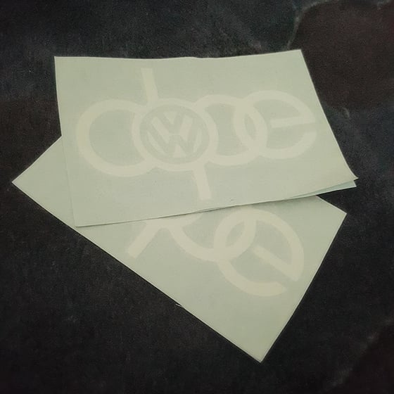 Image of Dope VW Sticker