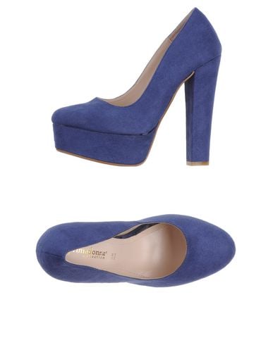 Image of blue suede shoes