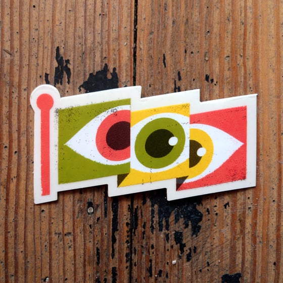 Image of Eyeflag Sticker