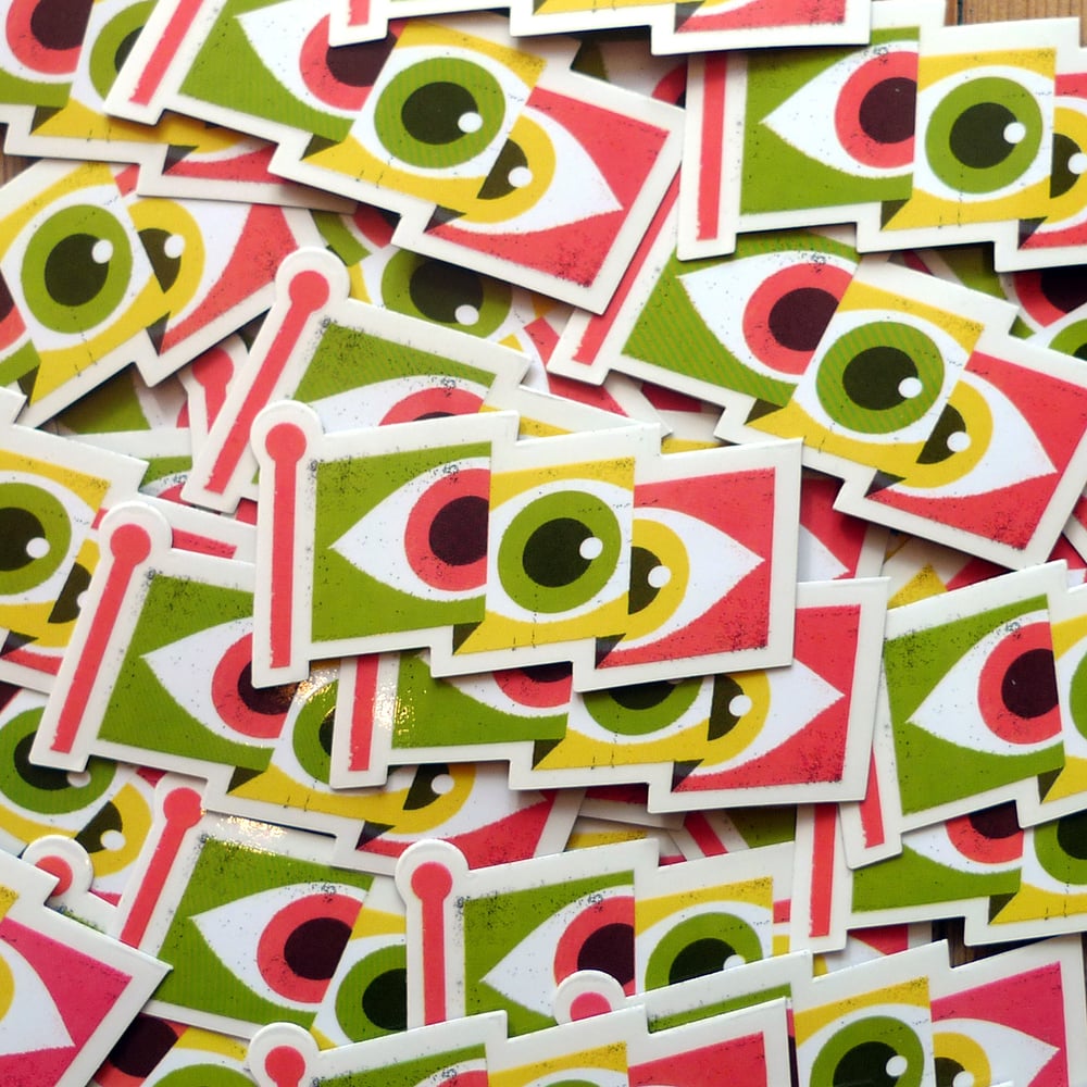 Image of Eyeflag Sticker