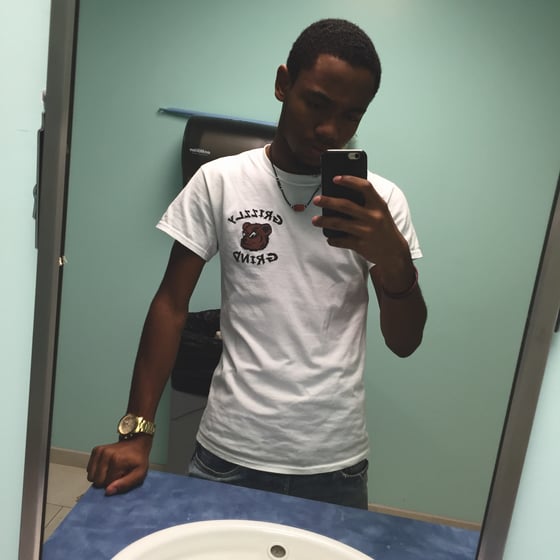 Image of Grizzly Grind White T-Shirt