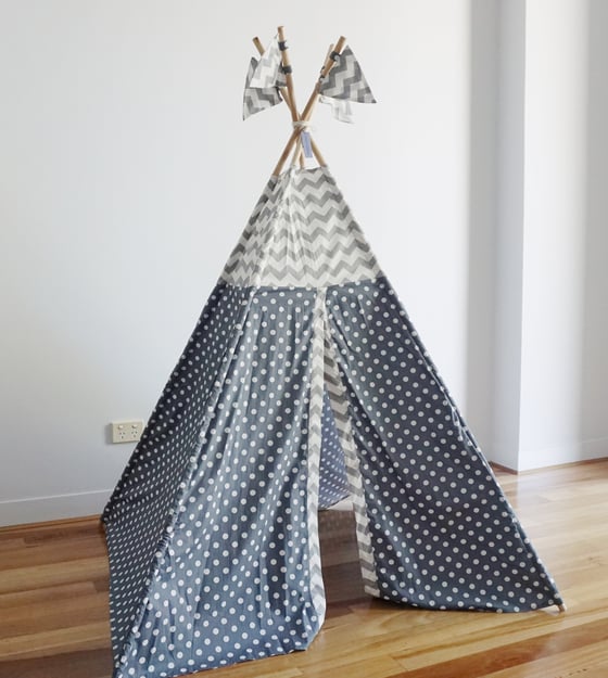 Image of Dovetail Grey Teepee