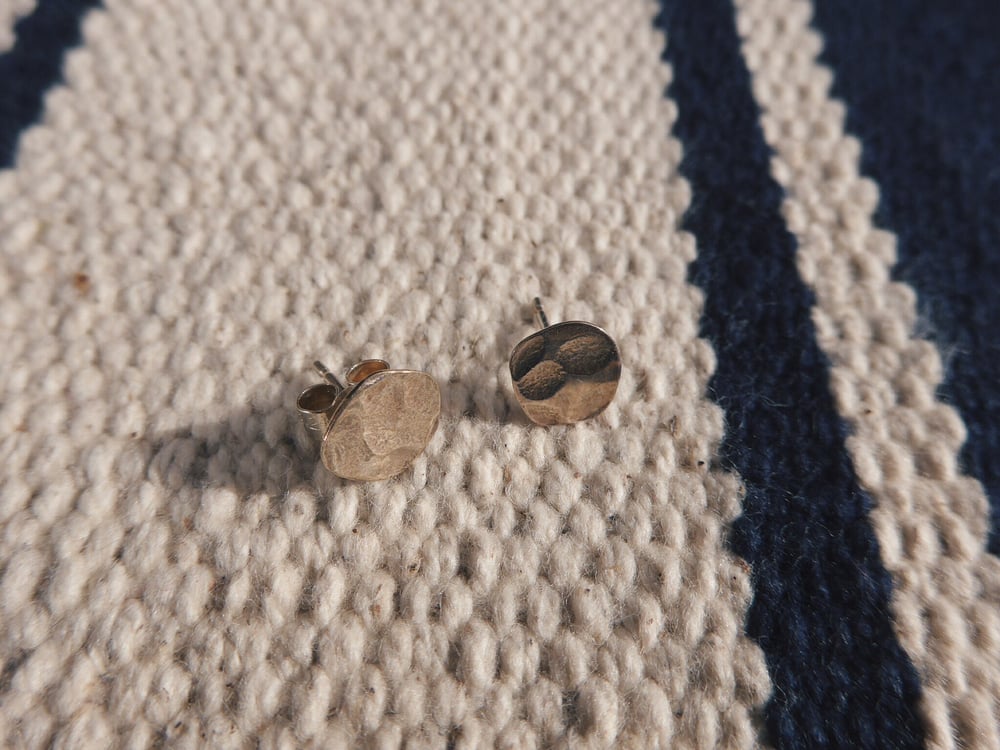 Image of Silver Stud Earrings