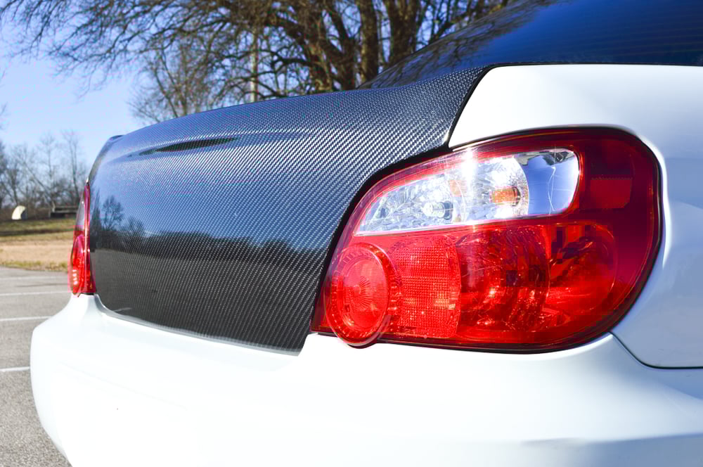 Carbon fiber trunk deals wrx