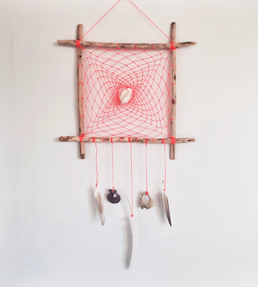 Image of LARGE SQUARE DREAMCATCHER