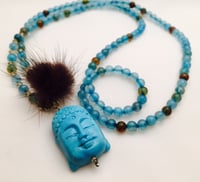 Image 4 of Blue Buddah Kette