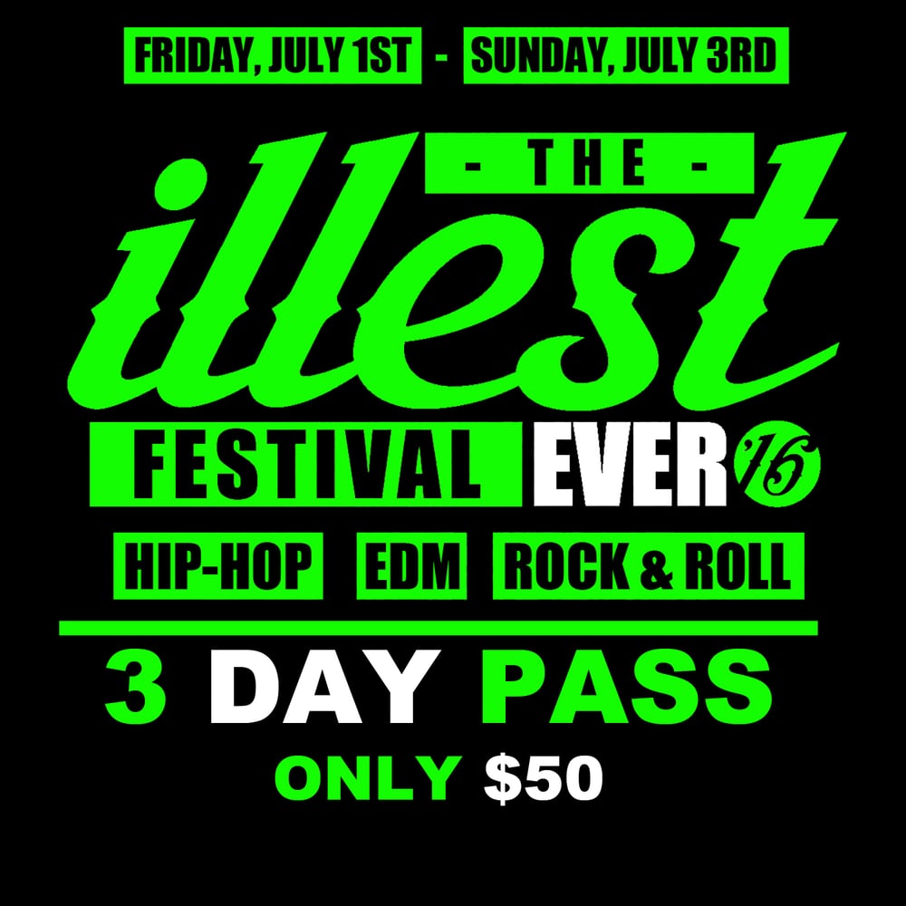 Image of #TIFE 3 DAY WEEKEND PASS