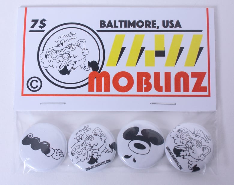 Image of MOBLINZ Button Pack