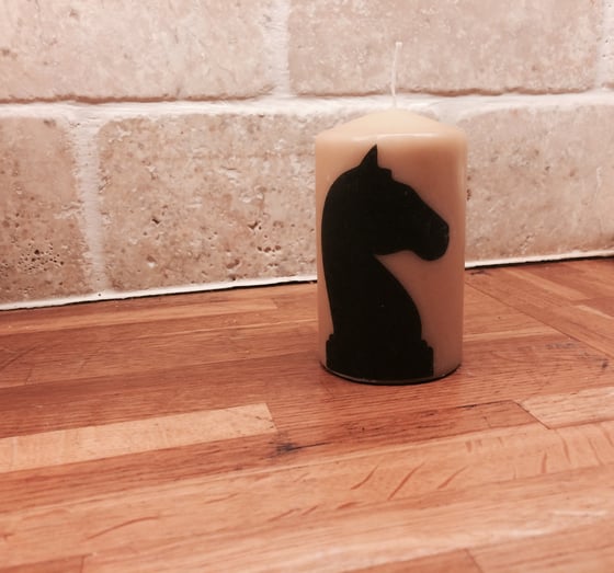 Image of 'Cocoon Candle' (beige)