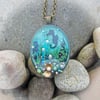 Rock Pool Oval Pendant *WAS £60 NOW £20*