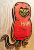 Scout the Ham Cat Wall Art Image 2