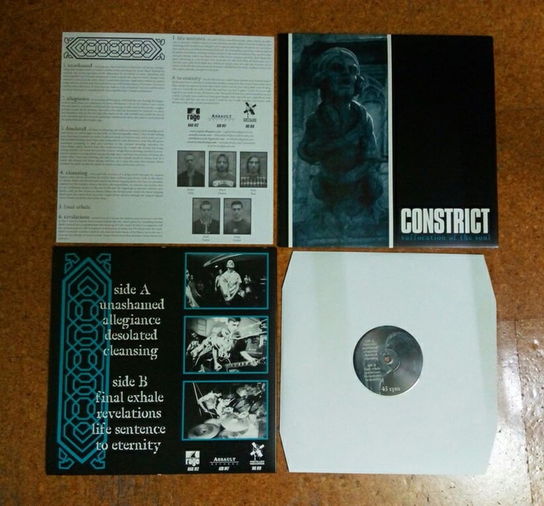 Image of INS #010: Constrict "Suffocation Of The Soul" LP