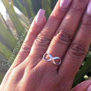 Image of Sterling Silver Infinity Ring