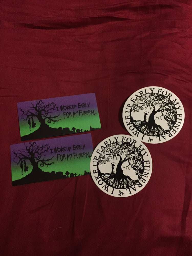 Image of IWUEFMF tree or hanging couple sticker