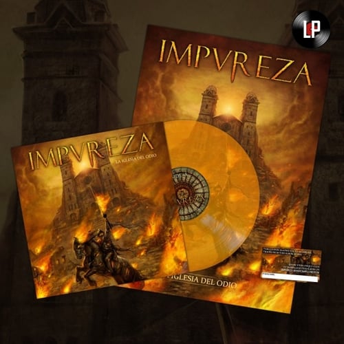 Image of La Iglesia Del Odio (LP) - Orange Edition 250 ex.