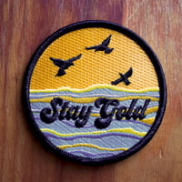 Image 3 of Stay Gold- Iron on Patch