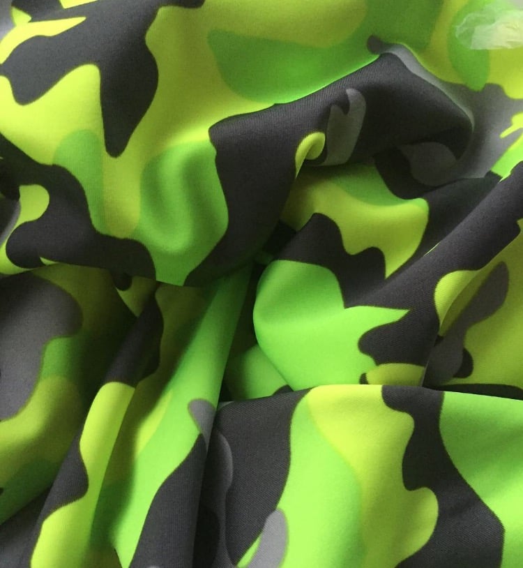 Image of Highlighter yellow camo