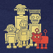 Image of Vintage Robots T-shirt | Womens SM