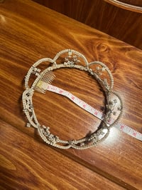 Image 8 of 1950s Scalloped Pearl Crown