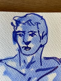 Image 4 of Watercolour ~ Blue Boys XXXVI
