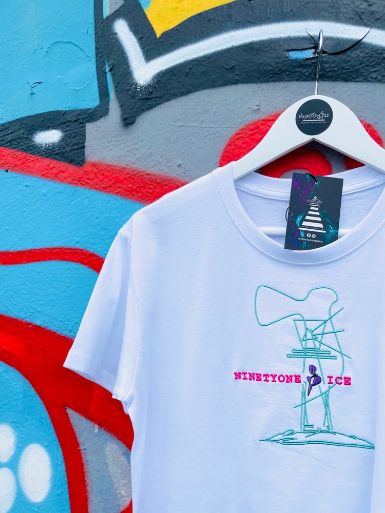 Image of White Lighthouse Sketch Tee
