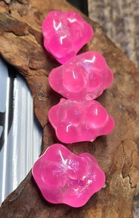 Image 4 of Bead Blobs- Schwab's Cerise (3 size options)