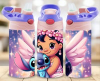 Image 1 of Stitch and lilo 12oz 